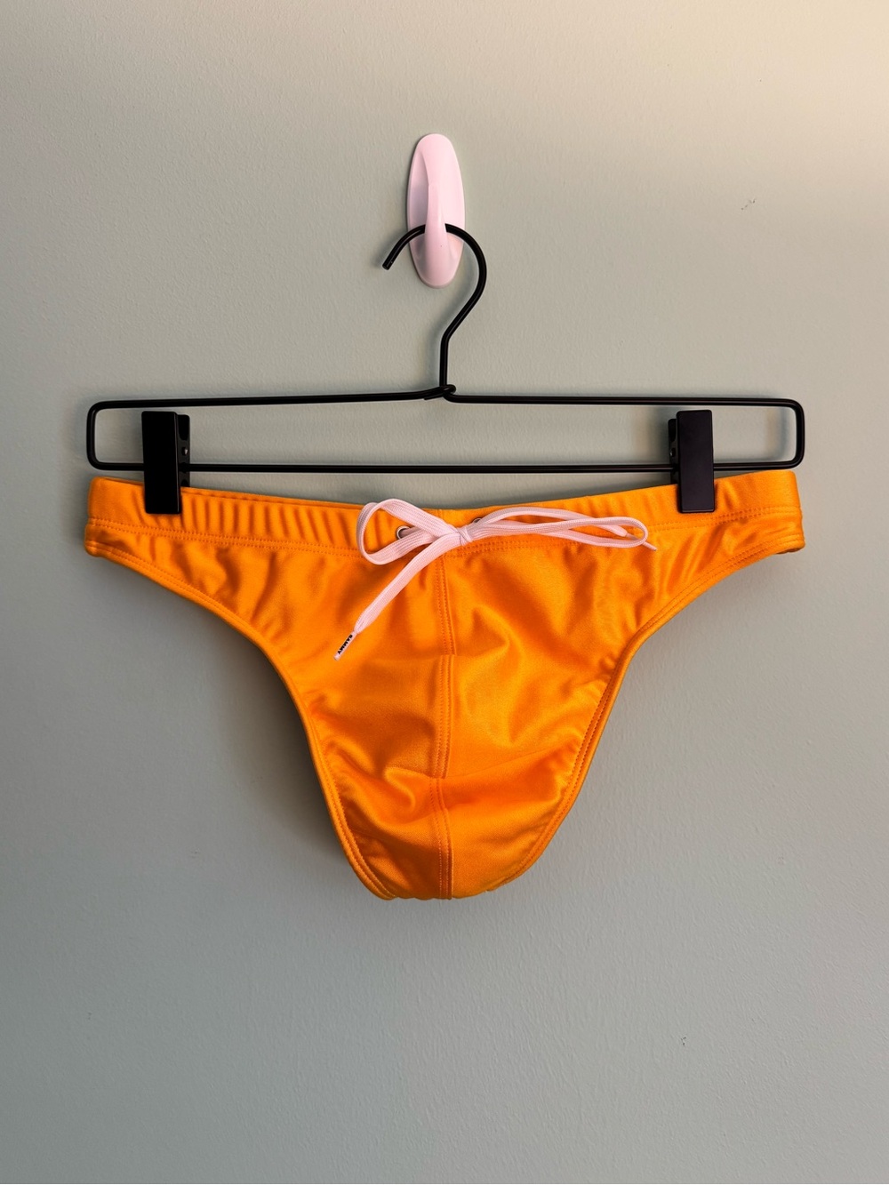 Men's Sammy Shiny Swim Thong in Sunshine Yellow - Size M - Sold Out Colorway